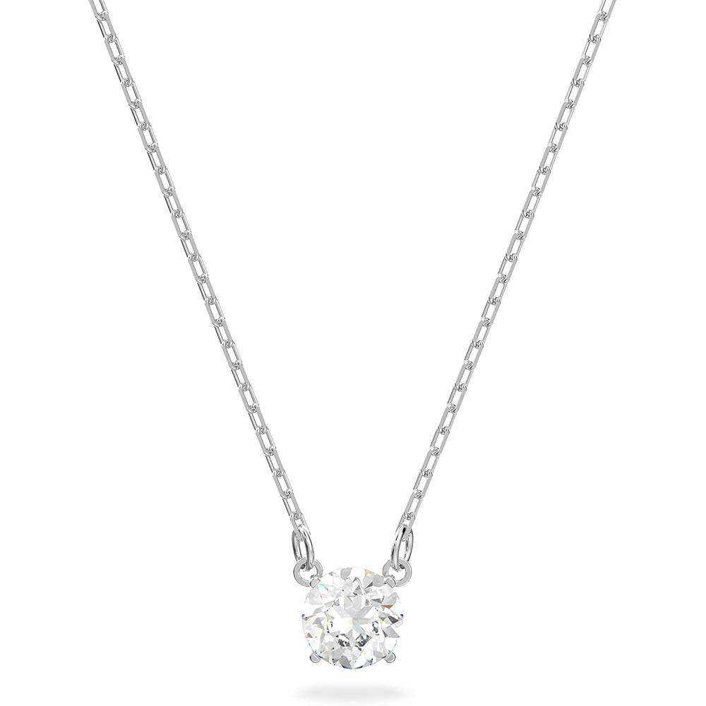 SWAROVSKI COLLAR PENDIENTE STILLA ATTRACT RODIO | TRANSPARENTE