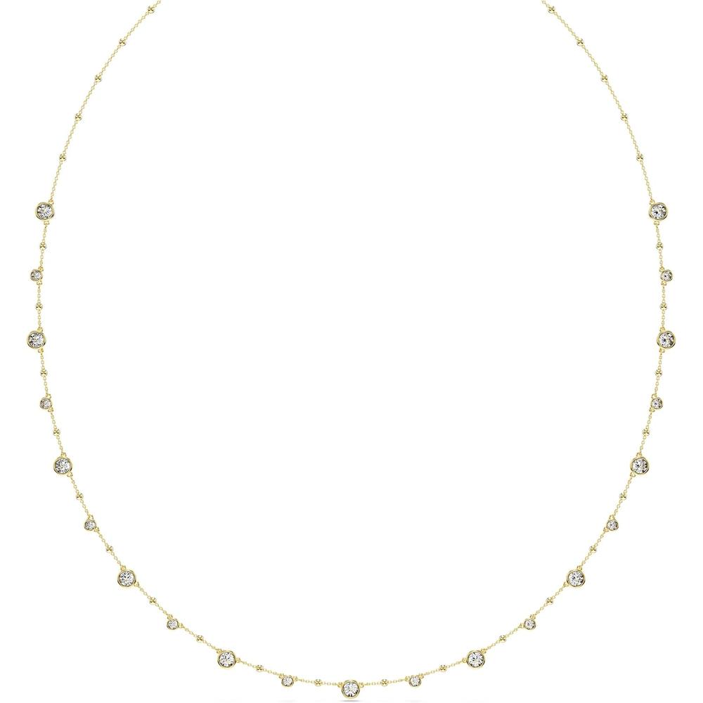 SWAROVSKI COLLAR CRISTALES IMBER ORO | DORADO/BLANCO
