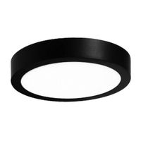 Downlight Slim 18W Luz Fría Negro Bellalux