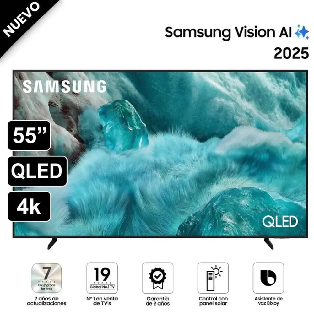 Televisor Samsung 55 QLED 4K Vision AI Smart TV QN55Q7FAAGXPE