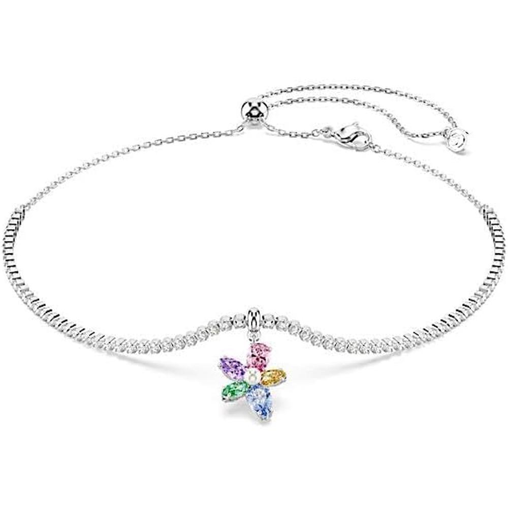 SWAROVSKI ARIANA GRANDE COLLAR CHOKER FLOR SILVESTRE RODIO | MULTICOLOR