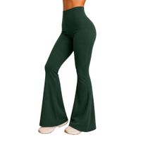 Pantalón Suplex Flare Tiro Alto Sin Transparencia