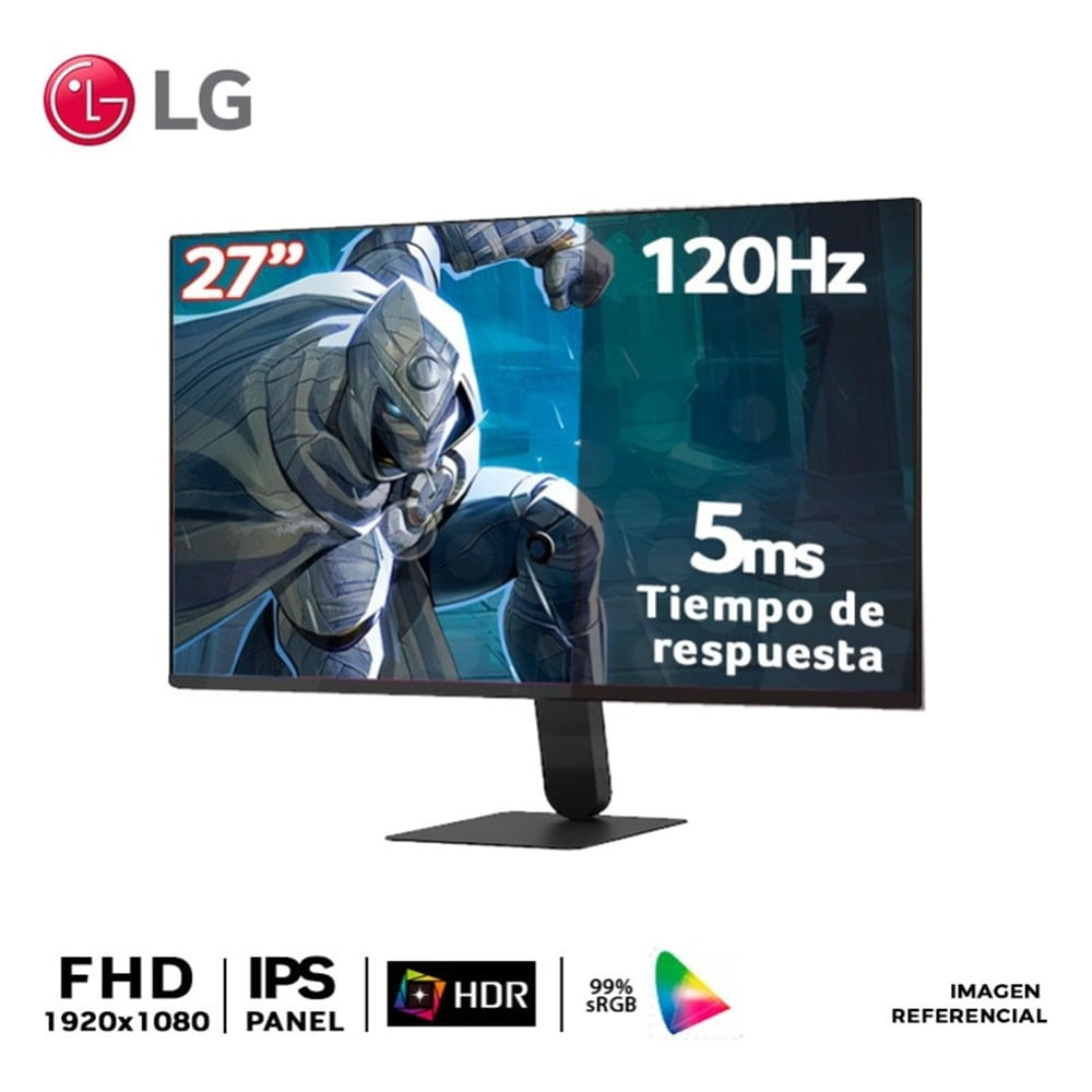 Monitor LG 27U411A-B, 27"" FHD IPS, 120Hz, 5ms