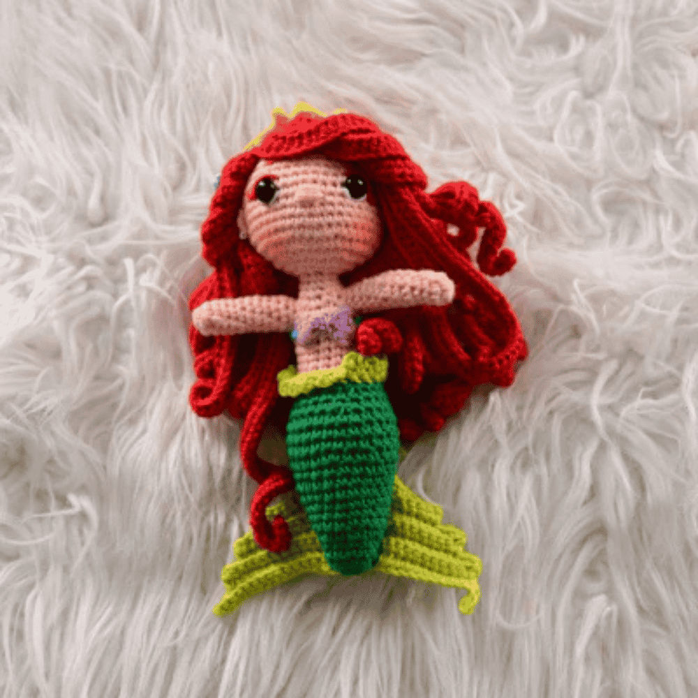 Princesa Ariel - Grande - Peluche