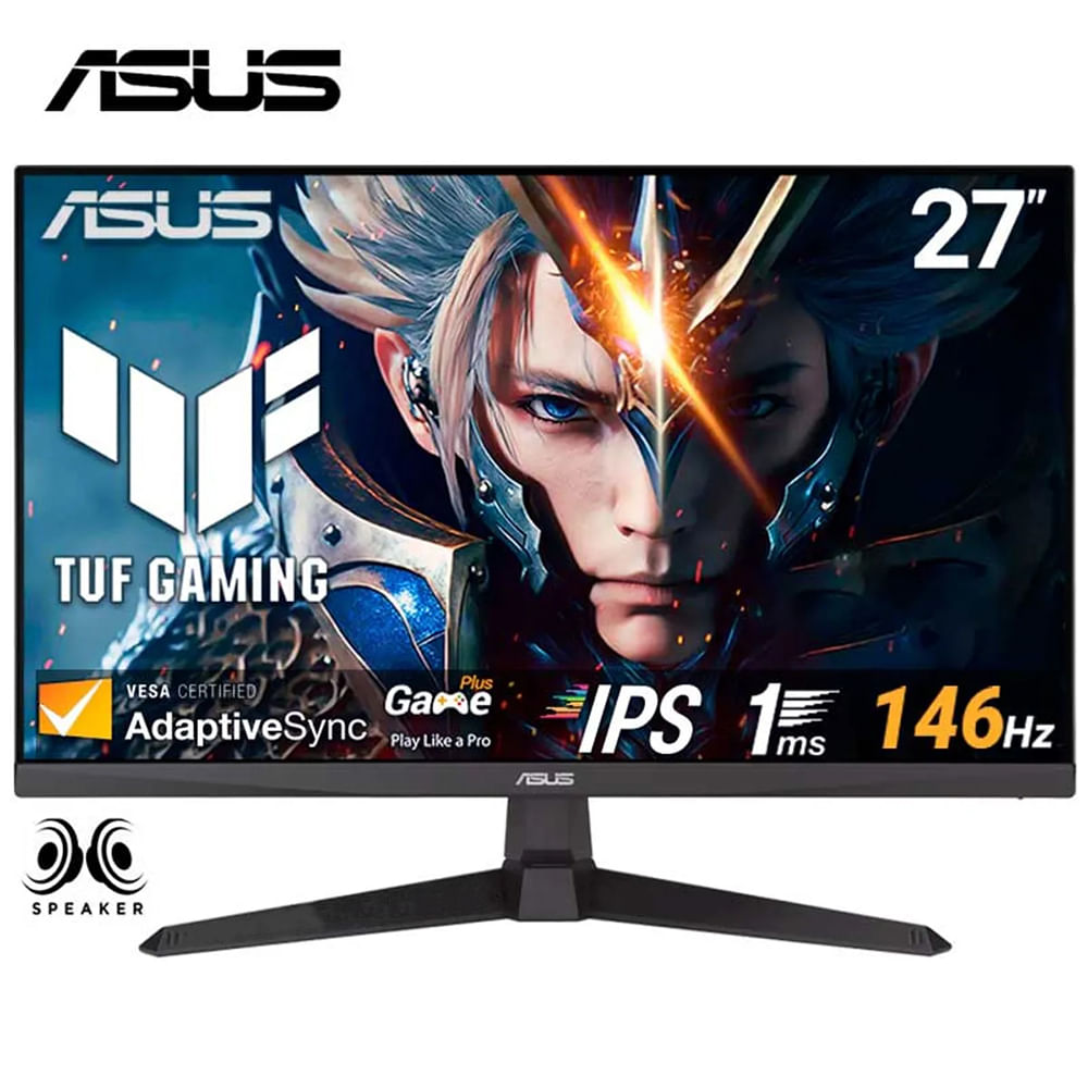 Monitor Asus TUF Gaming VG279QE5A, 27"" FHD IPS, 146Hz, 1ms, Parlante
