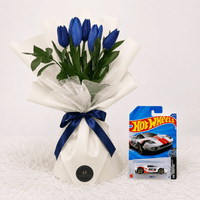 Ramo 5 tulipanes azules - Hotwells