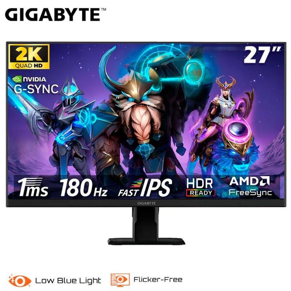 Monitor Gigabyte Gaming GS27QA, 27"" QHD IPS 2K, 180Hz, 1ms