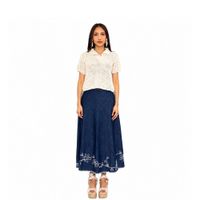 Falda Denim Metamorfosis Origen Azul