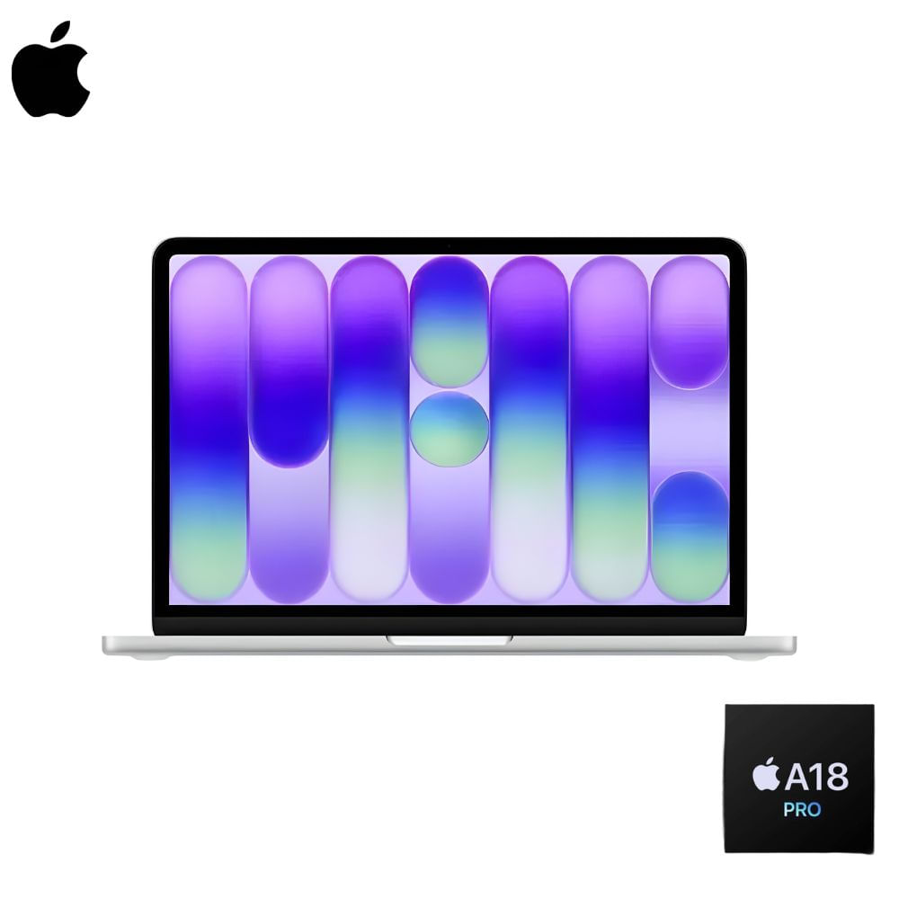 MacBook Neo Apple 8GB 256GB SSD ultradelgada Touch ID pantalla Liquid Retina color Silver
