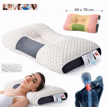 Almohada Ergonómica Para Cuello Y Cervical Memory | plazaVea ...