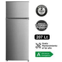 Refrigeradora Bord 207LT Frost RE207FS-M Silver