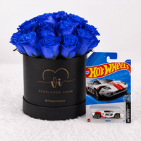 Box de 20 rosas azules - Hotwells