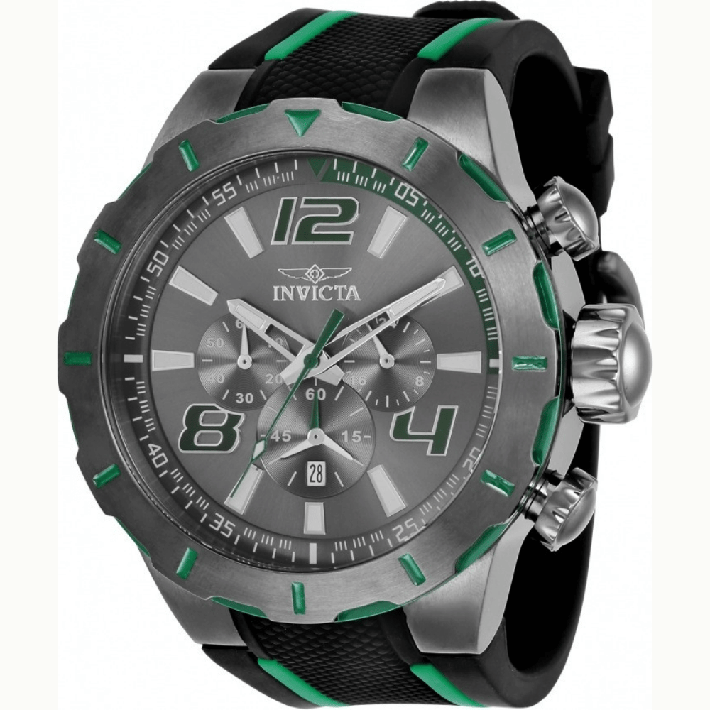 Reloj Invicta S1 Rally Over drive Men's Watch - 52mm Black Green 35737
