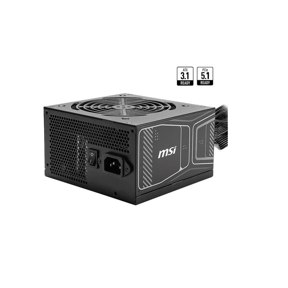 Fuente de Alimentacion MSI MAG A750GN PCIE5 750W 80 PLUS Gold Formato ATX