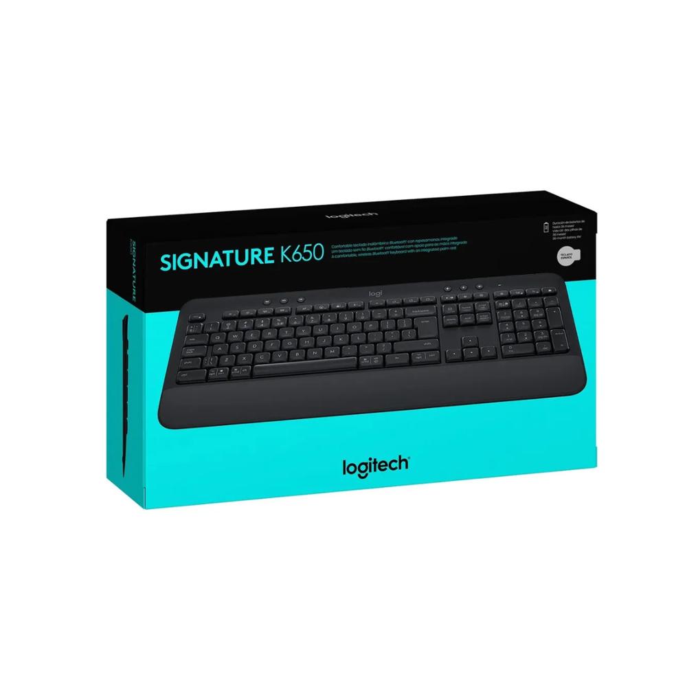 TECLADO LOGITECH SIGNATURE K650 INALAMBRICO BLUETOOTH NEGRO