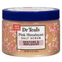 Exfoliante Corporal DR TEAL'S Sal Rosa del Himalaya Frasco 454ml