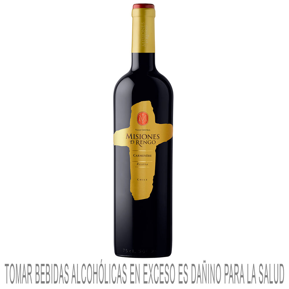 Vino Tinto MISIONES DE RENGO Reserva Carmenere Botella 750ml