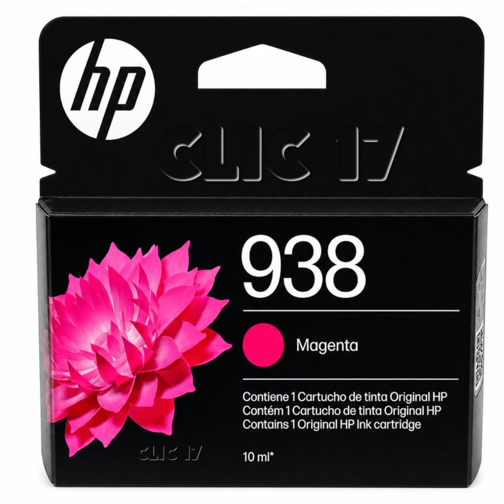 Tinta HP 938 Magenta Original (4S6X6PL)