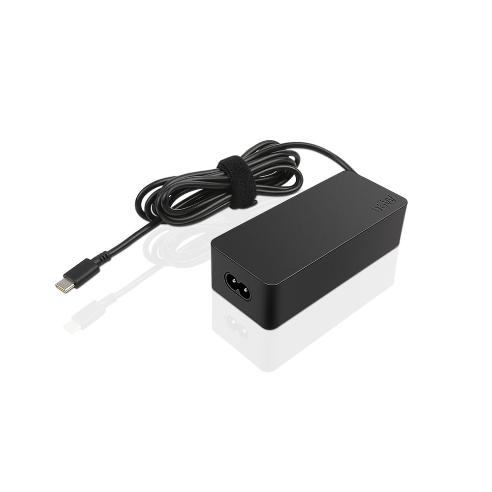 Adaptador de poder Lenovo 65W estándar 4X20M26268 USB Tipo-C 5V-2A 9V-2A 15V-3A o 20V-3.25A