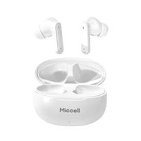 Miccell Audífonos TWS Bluetooth Inalámbricos con Micrófono HD y Sonido Estéreo para Celular