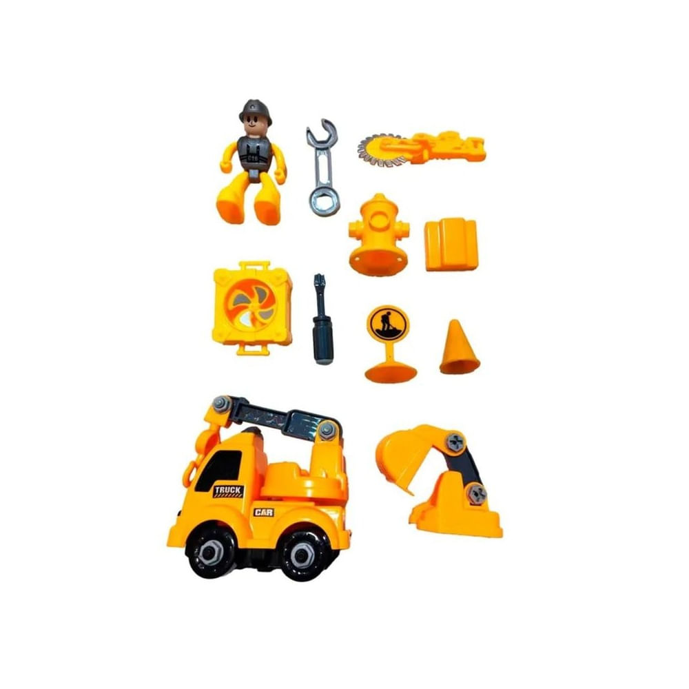 SET DE JUEGO DE CONSTRUCCION PARA NIÑO Amarillo
