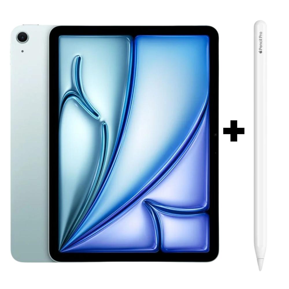 Ipad Air 8va generación 11 Wi-Fi 128GB Chip M4 2026 Azul . Pencil Pro
