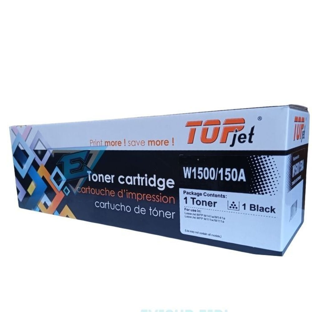 TONER COMPATIBLE PARA HP 150A W1500A NEGRO