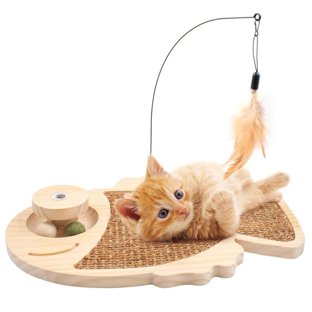 Rascador para Gato con Juguete Colgante 180012