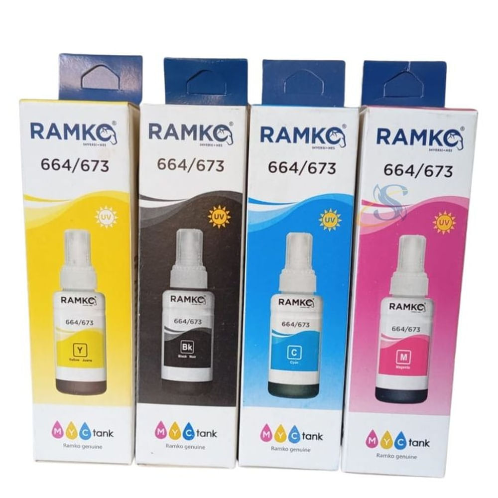 PACK TINTA COMPATIBLE T664 NEGRO Y COLOR