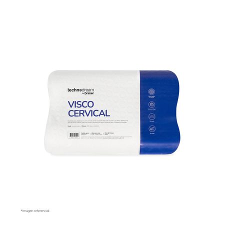 Almohada Technodream Visco Cervical 49x30cm
