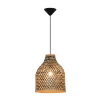 Lámpara Colgante Bambú Orange Mini Varadero Natural E27