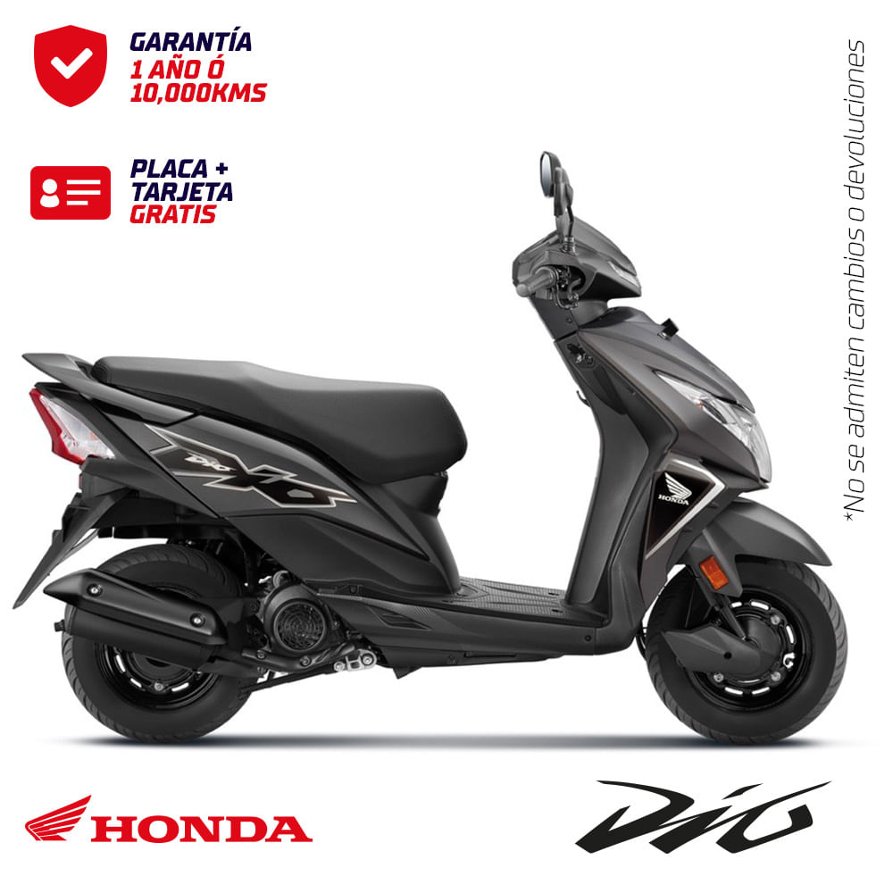 MOTOCICLETA HONDA DIO 110 GRIS METALICO