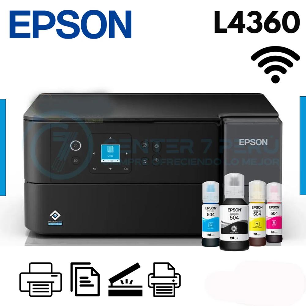 Impresora epson multifuncional Econtank L4360 Dúplex wifi nuevo