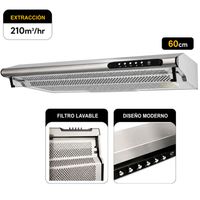 Campana Extractora Indurama 3 Vel cei-602crp