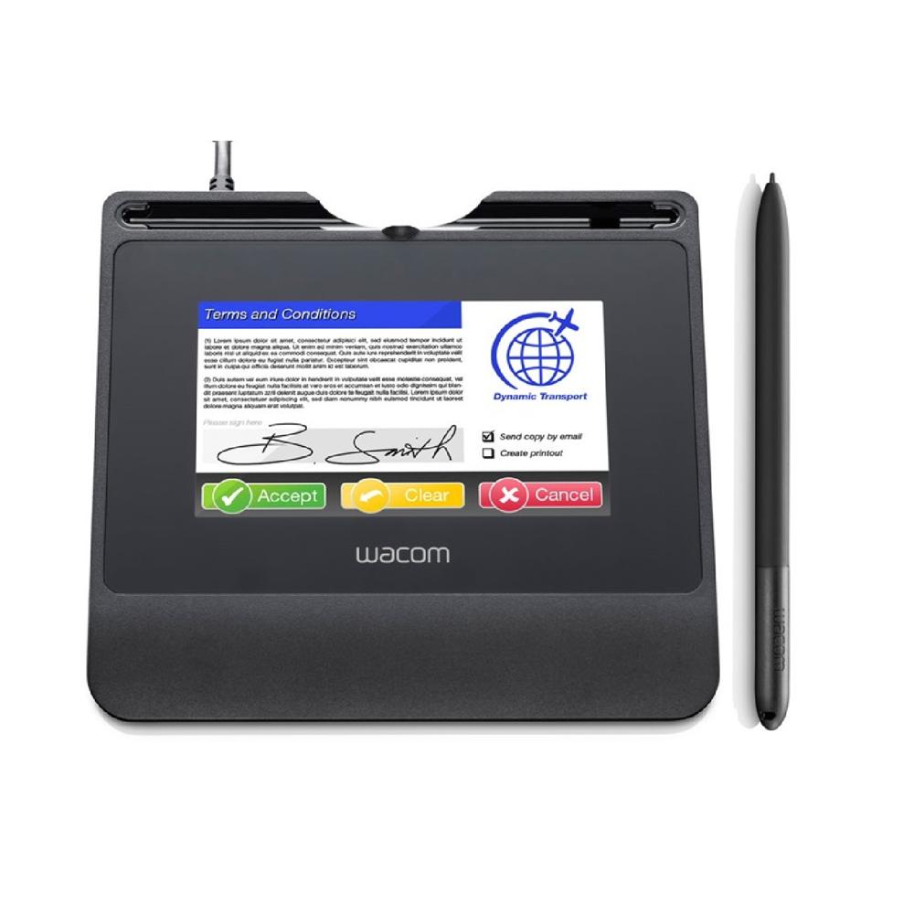 Tableta para firma digital Wacom LCD Signature Pad STU540 pantalla color 5.4 TFT Lapis