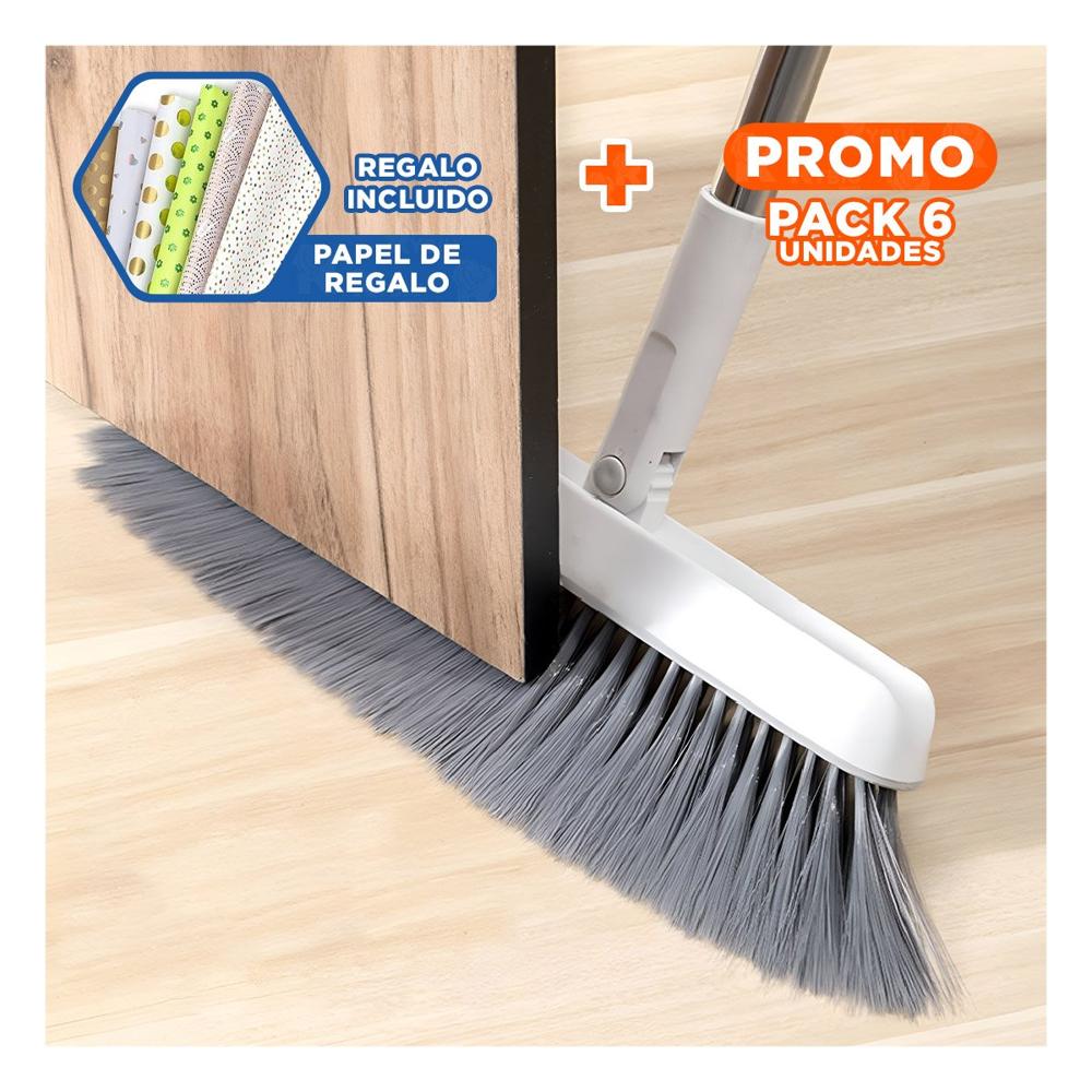 Pack6 Producto Magico con Recogedor para Limpieza Funcional de Casa Blanco Y Papel Regalo