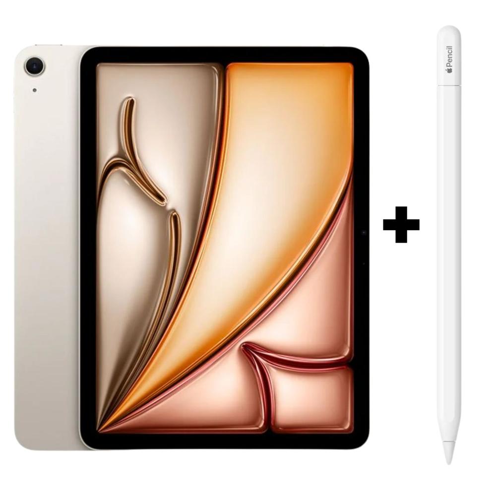 Ipad Air 8va generación 11 Wi-Fi 128GB Chip M4 2026 Starlight . Pencil USB C