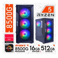 PC GAMER RYZEN 5 8500G- 16GB RAM DDR5 - SSD500GB - CASE GAMER