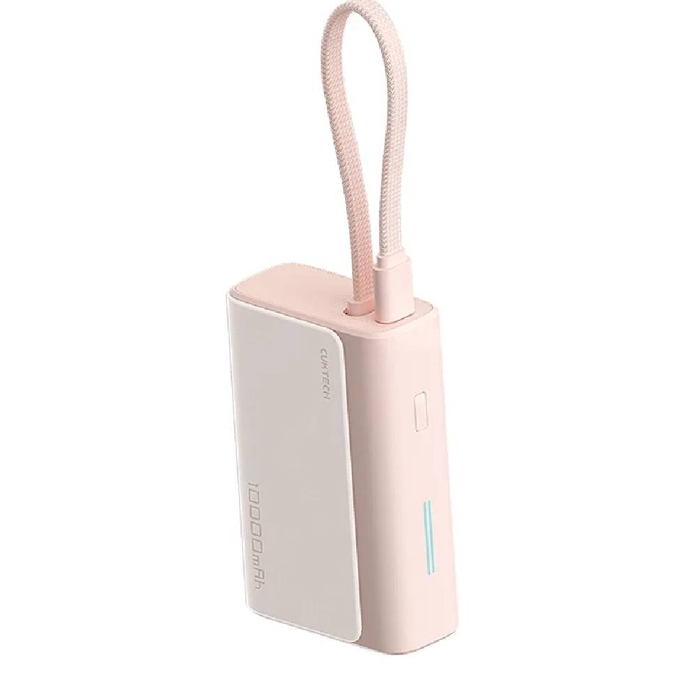 CUKTECH LPB100 Power Bank 10000mAh 33W de Carga Rapida ultra Ligero Rosa