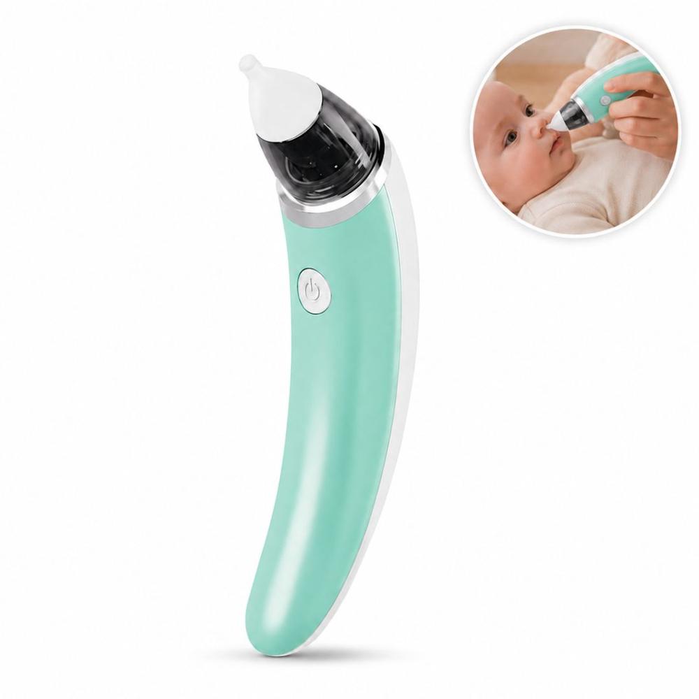 Aspirador Nasal Eléctrico Recargable Para Bebe más Accesorios