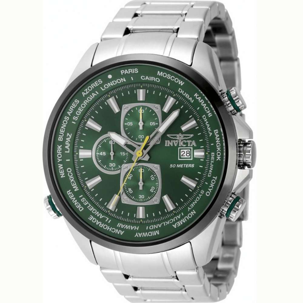 Invicta Aviator Interceptor Men's Watch - 50mm Steel 49078