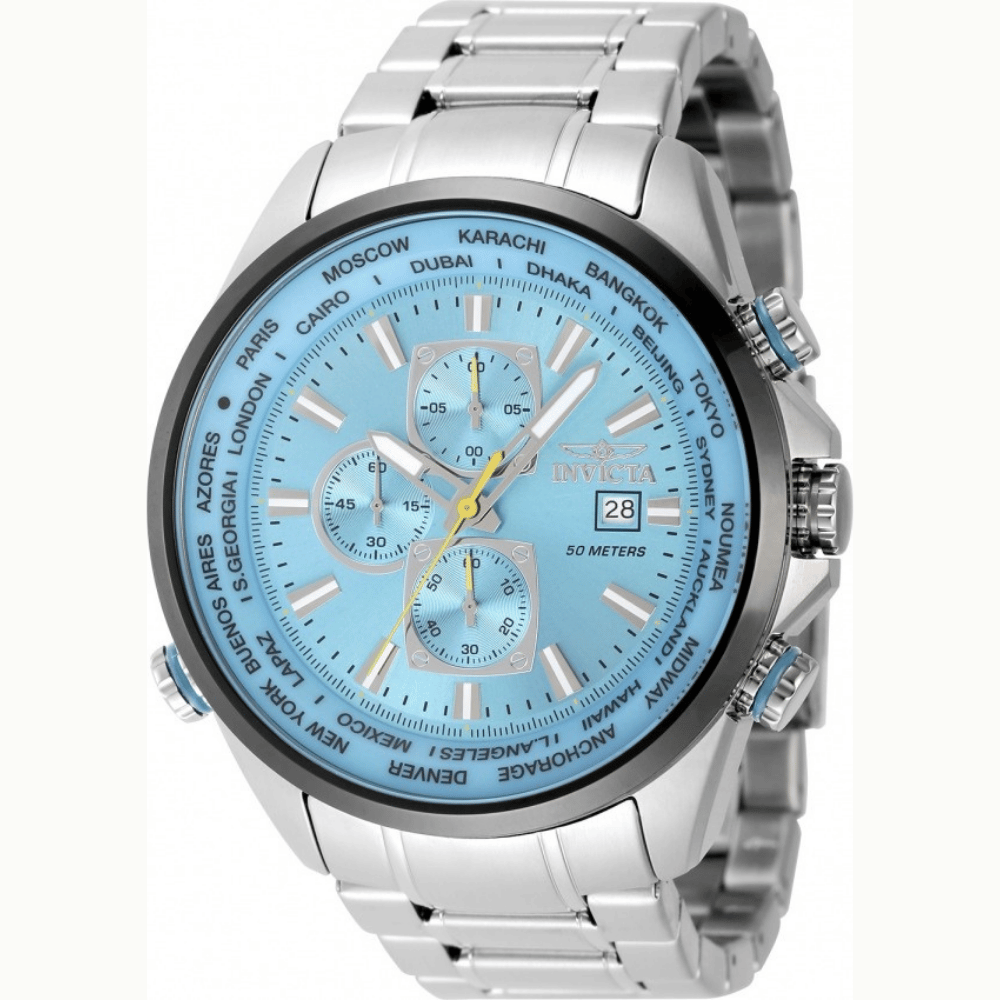 Invicta Aviator Interceptor Men's Watch - 50mm Steel 49079