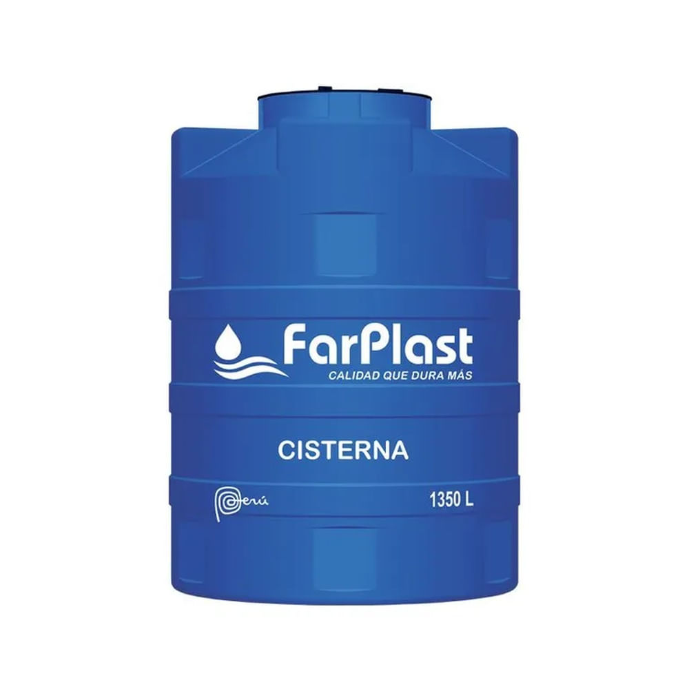 CISTERNA PARA AGUA DE 1350 LTS CON KIT DE ACCESORI