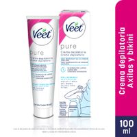 Crema Depilatoria Corporal VEET Bodycurve Axilas y Bikini Caja 100ml