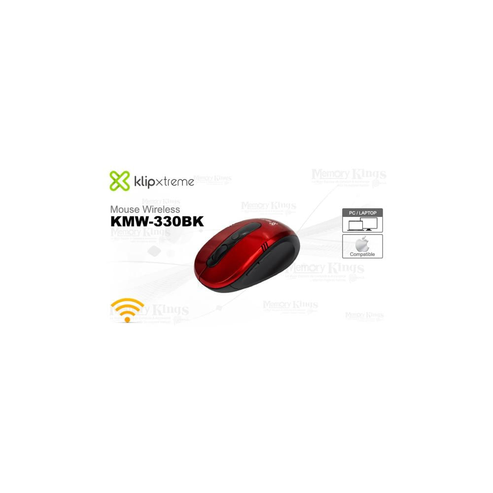Mouse KlipX KMW-330RD Rojo