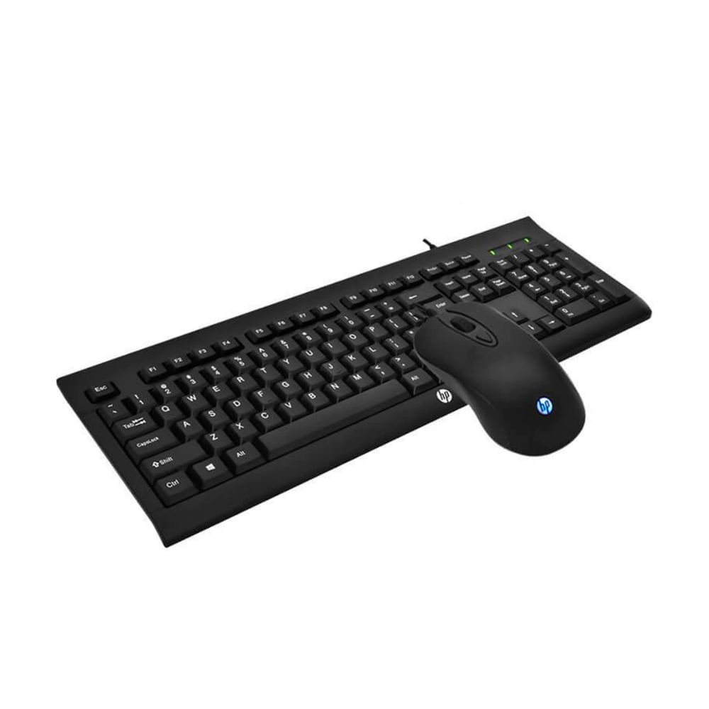 Combo Teclado y Mouse Hp KM100 Negro