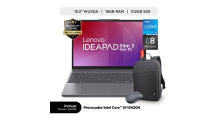Laptop Lenovo Ideapad SLIM Core I7 16GB