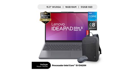 Laptop Lenovo Ideapad SLIM Core I7 16GB