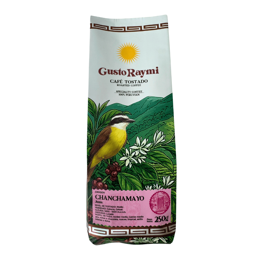 Café Tostado Origen Chanchamayo Gusto Raymi 250g