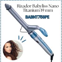 Rizador Babyliss Pro BABNT75SPE Nano Titanium 19 mm
